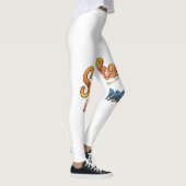 「動揺し、動揺しなかった」 レギンス (右)