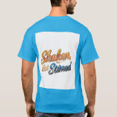 「動揺し、動揺しなかった」 Tシャツ (裏面)