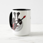 動揺のアナグマ マグカップ (正面左)