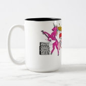 動揺のユニコーンバンド ツートーンマグカップ (左)