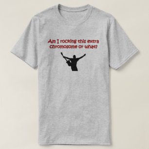 動揺の染色体 Tシャツ