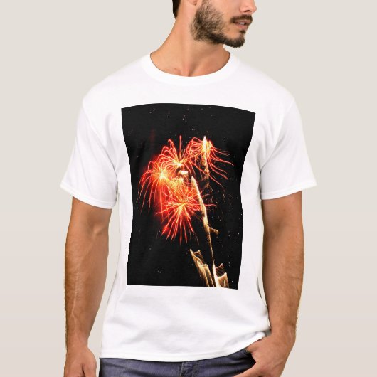 動揺の炎 Tシャツ (正面)