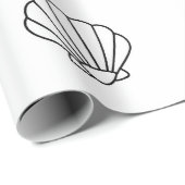 動植物に対する海岸沿いのクリスマスの挨拶 ラッピングペーパー (ロールコーナー)