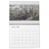 動植物の「ダウンランド」地区カレンダー カレンダー (1月 2026)