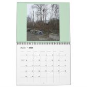 動植物の「ダウンランド」地区カレンダー カレンダー (3月 2026)