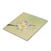 動植物アートガーデンシーンセラミックタイル タイル (側面)