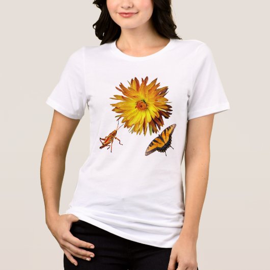 動植物 トライブレンドTシャツ (正面)