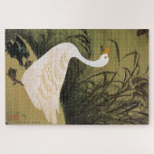 動植綵絵(13)芦鵞図, 伊藤若冲 ジグソーパズル (横)