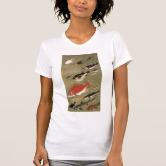動植綵絵(28)群魚図, 伊藤若冲 Tシャツ