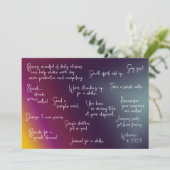 動機カスタム付 招待状 (スタンド正面)