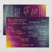 動機カスタム付 招待状 (正面/裏面)