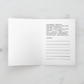 動機スペインの- Abraham Lincoln カード (内部)