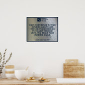 動機ランニングづけのヒント#034 ポスター (キッチン)