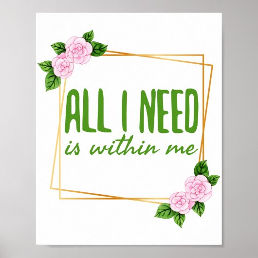 動機前向き付けのことわざ ポスター (正面)