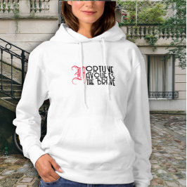 動機引用文は幸運は勇者を好む パーカ