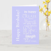 動機感動的ハッピーバースデー カード (黄色い花)