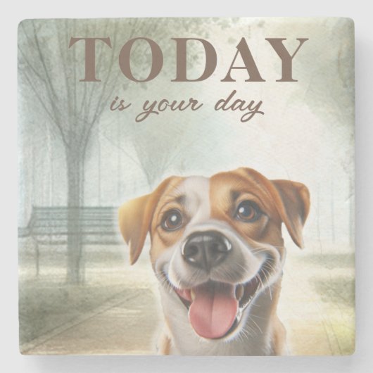 動機感動的付 ストーンコースター (正面)