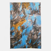 動機絵画づけ キッチンタオル (縦)