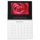 動機/インスピレーション2024カレンダー カレンダー (2月 2026)