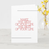 動機、インスピレーション、知恵の言葉。引用文 カード (黄色い花)