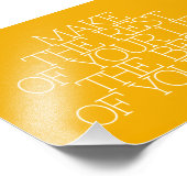 動機、インスピレーション、知恵の言葉。引用文 フォトプリント (角)