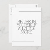 動機、インスピレーション、知恵の言葉。引用文 ポストカード (正面/裏面)