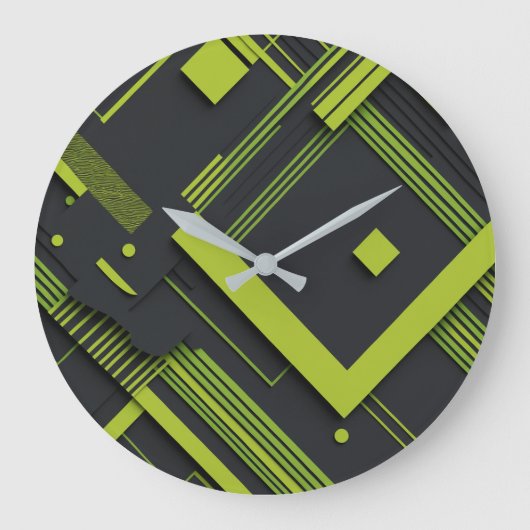 動機 ラージ壁時計 (正面)