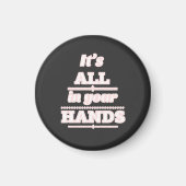 動機、人生、勇気 マグネット (正面)