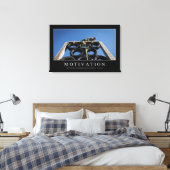 動機：感動的引用文 キャンバスプリント (インサイチュ (寝室))