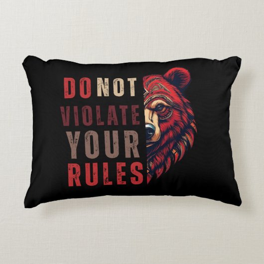 動機 | Forexマインドセット | ベア アクセントクッション (正面)