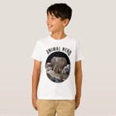 動物おたく Tシャツ (正面フル)