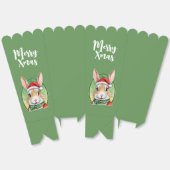動物おもしろいのクリスマスのお気に入り – ウサギ5 フェイバーボックス (見開き)