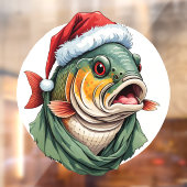動物おもしろいのクリスマスのお気に入り – Carp 1 ウィンドウサイン (シート2)