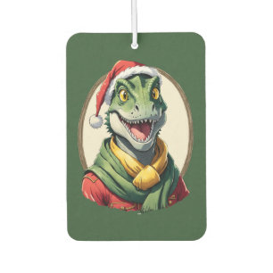 動物おもしろいのクリスマスのお気に入り – Dino 2 カーエアーフレッシュナー