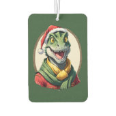 動物おもしろいのクリスマスのお気に入り – Dino 2 カーエアーフレッシュナー (裏面)