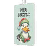 動物おもしろいのクリスマスのお気に入り – Duck 2 カーエアーフレッシュナー (左)