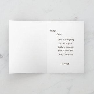 動物おもしろいの可愛いペットのユーモア漫画の間抜けジョーク カード