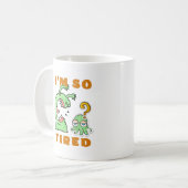 動物おもしろいの皮肉にかわいい コーヒーマグカップ (正面左)
