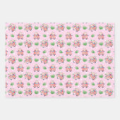 動物おもしろいキッズラッピング紙シート ラッピングペーパーシート (正面3)