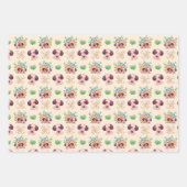 動物おもしろいキッズラッピング紙シート ラッピングペーパーシート (正面2)