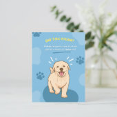 動物おもしろいファクトポストカード ポストカード (スタンド正面)