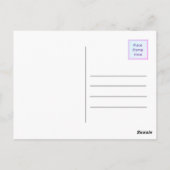 動物おもしろいファクトポストカード ポストカード (裏面)