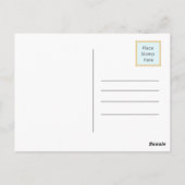 動物おもしろいファクトポストカード ポストカード (裏面)