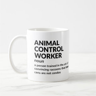 動物おもしろい取締官の定義 コーヒーマグカップ