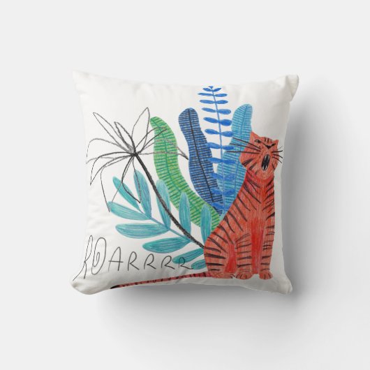 動物おもしろい子装飾用クッション クッション (正面)