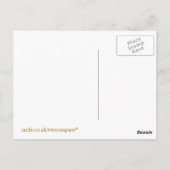 動物おもしろい ポストカード (裏面)