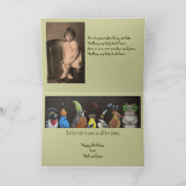 動物おもしろい/鳥カード カード (内部)