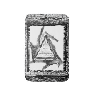 動物からの贈り物 バスマット