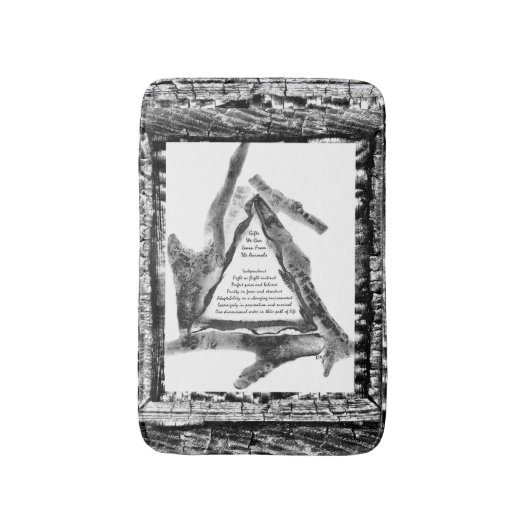 動物からの贈り物 バスマット (正面縦)