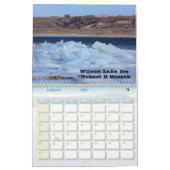 動物が付いているカンザスの景色および日没のカレンダー カレンダー (1月 2027)